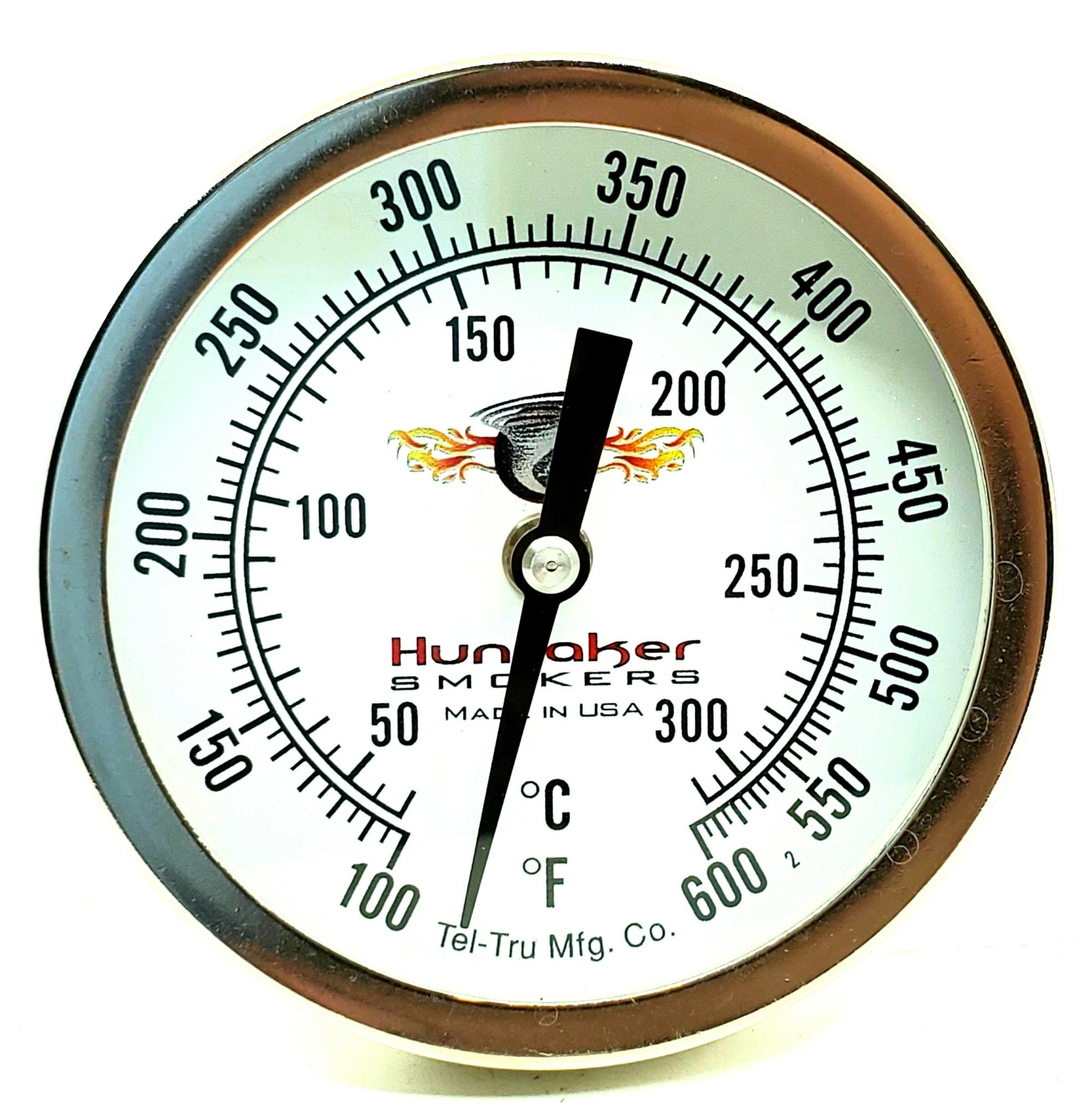 Tel-Tru Dial Thermometer For Hunsaker Smoker - Hunsaker Vortex Smokers