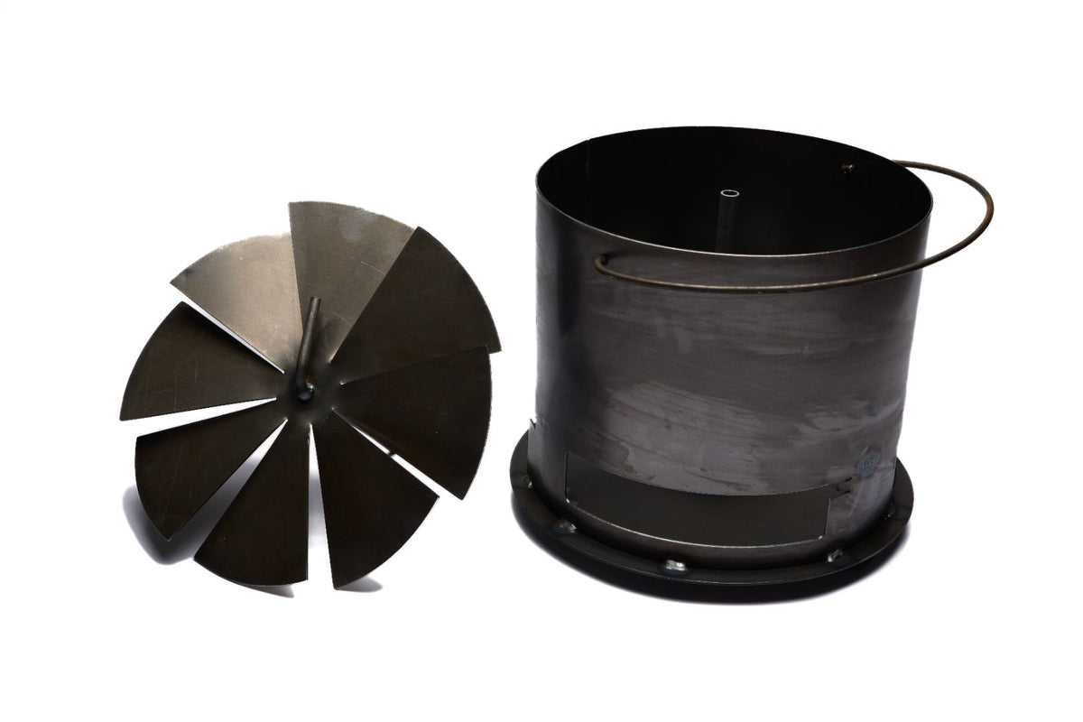 Vortex Basket Vortex Charcoal Fire Basket for Drum Smokers | Even Cooking | Hunsaker ...